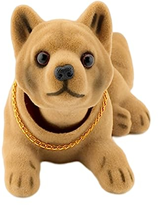 Wackelkopf Hund Wackelfiguren Für Auto Armaturenbrett Dekoration, Auto Nette Nicken Schütteln Kopf Hund Figur Verzierungen Auto Interieur Innendekoration Bobblehead Wackelkopf Dashboard Dekoration