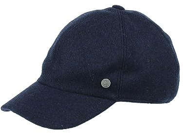 bugatti Baseballkappe mit Ohrenklappen - Herrenmütze in Wollmischung Navy