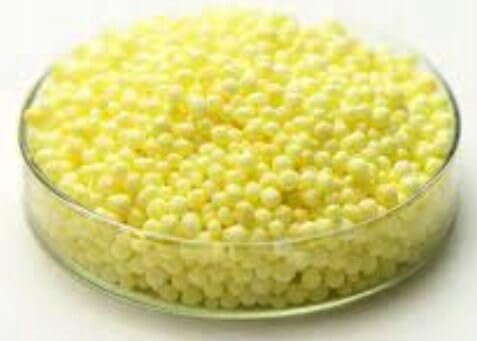 Körniger Schwefel Reinheit Sulfur Granulated >99,95% - 25 000g = 25kg Sack