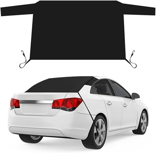 RUIHAHA Posteriore Copertura per Parabrezza Pellicola per Peugeot 206 1998-2012 Auto Inverno Copri Parabrezza Vetro Ghiaccio Copertura Antigelo per Lunotto Posteriore