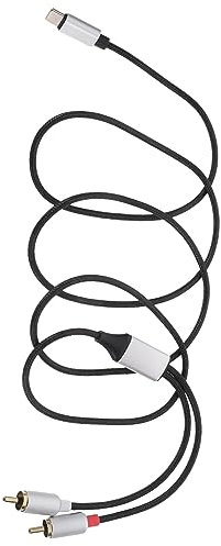 Mipcase 1m Câble Audio Usb-c vers Rca Y Câble de Connexion Audio de Adaptateur pour Appareils