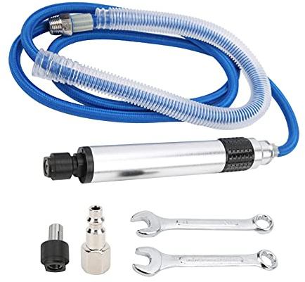 Máquina Pulidora Neumática KP - 609, Pulidora de Superficies con Velocidad Ajustable, 35000rpm, Acero Aleado - Alta Eficiencia, Doble Rodamiento, Ideal para Pulimento y Reparador (Yo estilo)