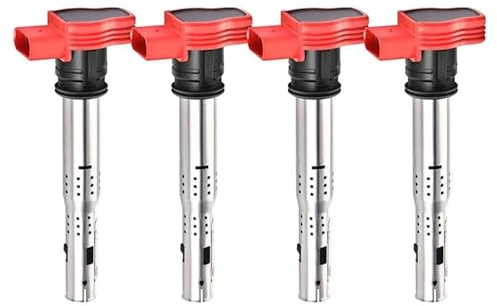 Motoren Ignition Coil Für A4 Für A5 Für A6 Für A7 Für A8 Für Q5 Für Q7 R8 Für Jetta Für Golf 07K 905 715 G 06E905115 4PCS Zündspulen