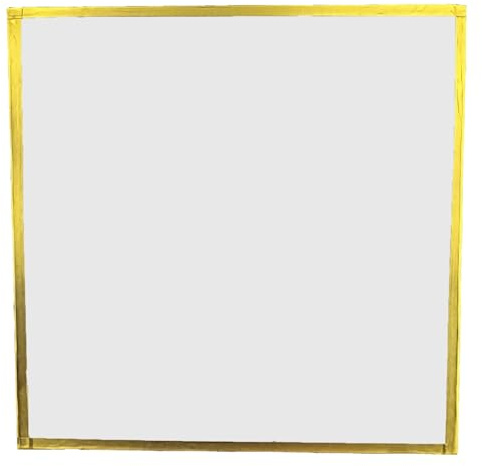 Packool 10 Pack Blank Art Paper Cards for Anime Fan Collection, Artist Signature Boards with Gold Silver Border, Premium Display Cards for Autograph Cosplay Convention Events