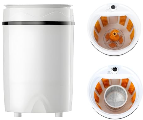 Vicamy Portable Shoe Washing Machine,Sock Washing Machine, 3-in-1 Mini Washer with Spin Dry,PA Soft Bristles, Compact Shoe Cleaner for Dorms, Apartments, Homes, RV Travel & Small Spaces