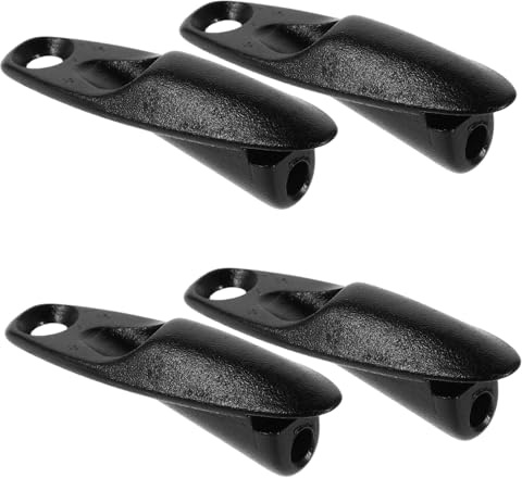 VINTORKY Clip Guida Cavi in Lega di Alluminio 4 Pezzi per Supporto Cavo Freno e Cambio, Accessori per Manutenzione e Regolazione Quotidiana di Mountain Bike e Bici da Corsa