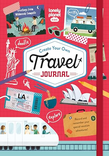 Lonely Planet Kids Create Your Own Travel Journal: 60 Ideas to Invent, Make & Play | Create Your Own Travel Bingo, Scavenger Hunt & Table Football | Includes Step by Step Photos