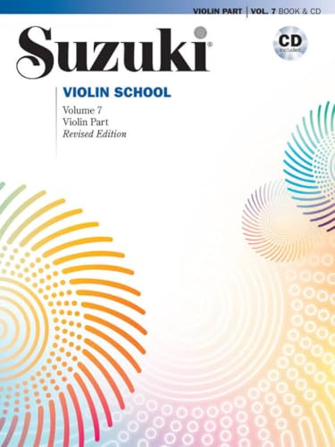 SUZUKI VIOLIN SCHOOL 7 + CD (REVISED): Violin Part