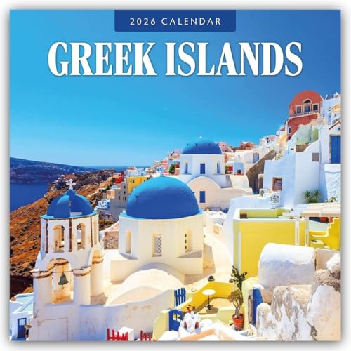 Greek Islands – Griechische Inseln 2026 – 16-Monatskalender: Original Red Robin Publishing Ltd-Kalender [Mehrsprachig] [Kalender] (Wall-Kalender)