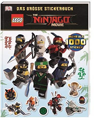 THE LEGO® NINJAGO® MOVIE Das große Stickerbuch: Mehr als 1000 Sticker
