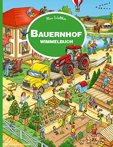 Bauernhof Wimmelbuch: Kinderbücher ab 3 Jahre - Bilderbuch