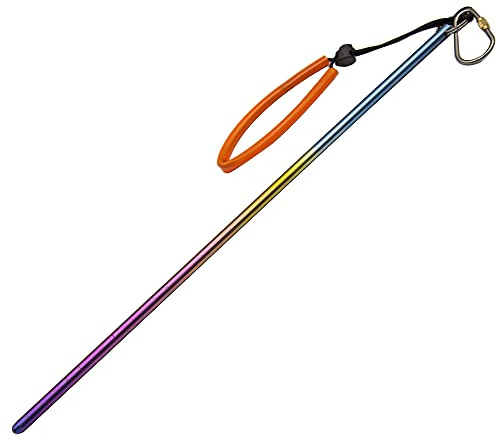 TITO Titanium Scuba Diving 14''/35cm Lobster Tickle Pointer Stick/Measurement & Lanyard