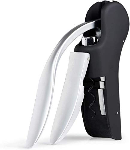 YSYPET Ouvre-vin Tire-Bouchon Vertical à Levier Poignée Ergonomique pour Un Retrait Facile du Bouchon （Noir）