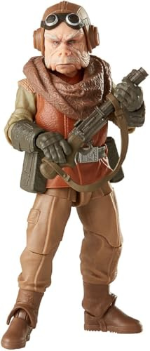 Star Wars The Black Series Kuiil Spielzeug 15 cm große The Mandalorian Action-Figur zum Sammeln, Spielzeug für Kids ab 4 Jahren