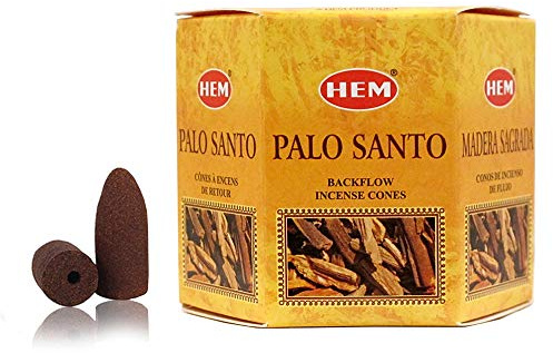 Lot de 40 cônes d'encens à refoulement (Palo Santo) – Hem Encens d'Inde