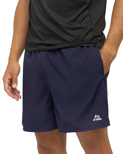 DANISH ENDURANCE Träningsshorts, Återvunnet Material, Snabbtorkande, för Herr, 1-Pack, Marinblå, S