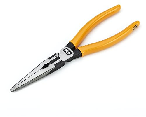 GearWrench 82177-06 Alicates de Pico Largo con Mango Sumergido, Bordes de Corte Endurecidos por Láser, 8/203,2mm