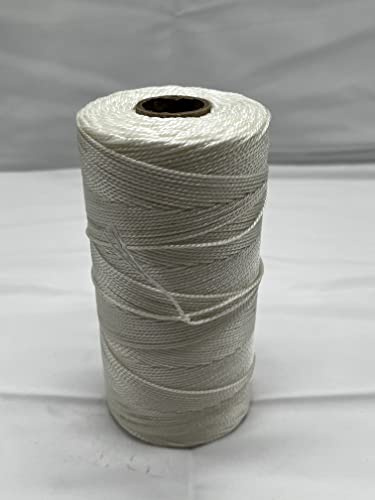 Laneys Upholstery/Craft Nylon White Button Twine Trade Roll 375m Approx