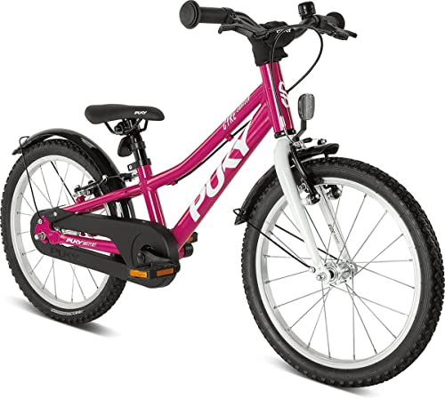 PUKY Cyke 18 Freilauf Alu Kinder Fahrrad pink/weiß