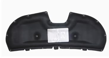 Isolation phonique Thermique pour Peugeot 3008 P84 2017 2018 2019 2020 Housse Moteur en Coton Tapis Insonorisant Chauffant Accessoires Coussin D'isolation Capot Voiture