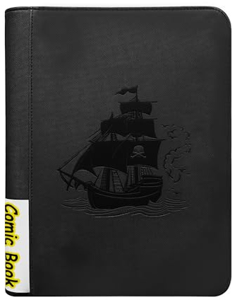 Album da Collezione per Fumetti con 20 fogli rinforzati e 40 tasche per conservare fumetti in modo ordinato e sicuro. Perfetto per organizzare i vostri albi preferiti.