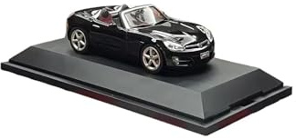 ZHRDWE Coche De Juguete Modelo Coche Clásico Opel GT Negro A Escala 1/43 Juguete Metal Fundido A Presión Vehículo Roadster Regalo Pasatiempo Recuerdo Maqueta Coche