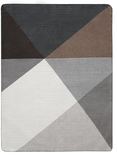 biederlack Wohndecke mit Zierstich Feel Graphic Größe 150 x 200