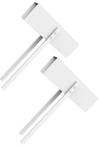 Gadpiparty Lot de 2 Verrous de Porte Pliante Double en Acier Inoxydable Verrou Portable Réglable pour Portes D’Armoire Pliantes Sécurité Garçon et Filles pour Placard et Pliable Compact et