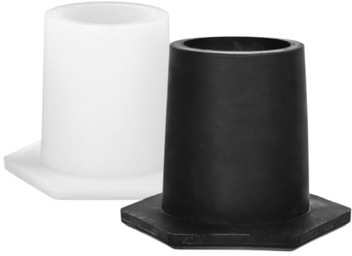 YARNOW Bouchon de Fixation en Silicone pour Trou de Parasol de Table Lot de 2 Pièces Accessoires pour Parasol de Terrasse Jardin et Piscine Stabilisateur Anti-Rayures Compatible