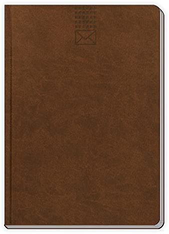Trötsch Adressbuch Soft Touch A5 Braun: Adressbuch Eintragebuch Adressen Soft Touch Notizbuch Familie Oma Opa Telefonnummer