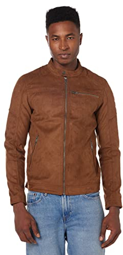 JACK & JONES Veste en Simili Daim Veste en Simili Daim Cognac XL Cognac XL