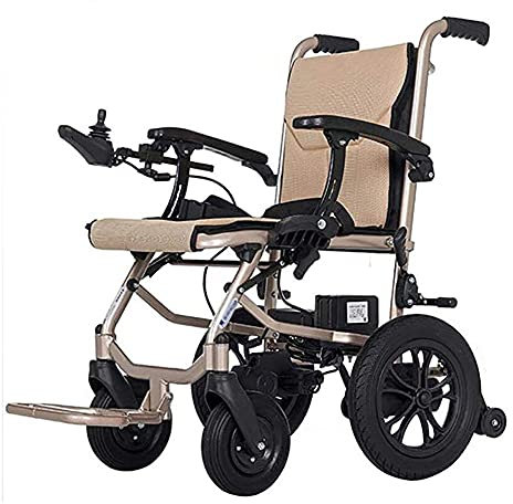 Silla De 14 Kg, Liviana, Inteligente, Plegable, para Transportar Sillas De Ruedas Eléctricas para Adultos, Eléctrica para Discapacitados con Joystick, Silla De Ruedas Eléctrica De Doble Función para