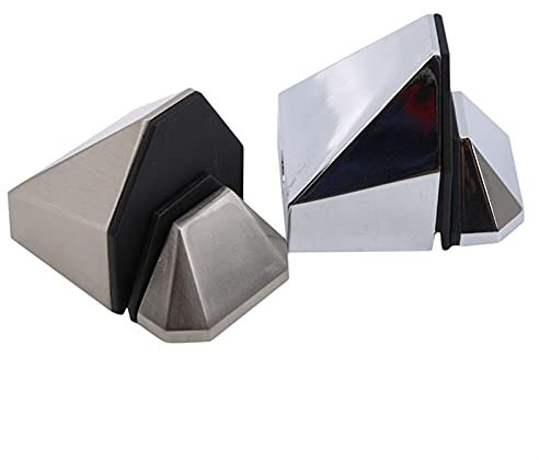Pince Verre,Garde Corps Verre Porte-étagère en verre réglable en métal Pinces à plateaux de support de support de support de support de support chrome support de tablette en verre étagère en verre