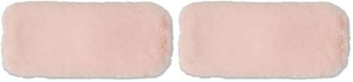 Bucky Hot & Cold Therapy Spa Collection, Reversible Ultra Luxe Eye Pillow, Plush Pink (Pack of 2)