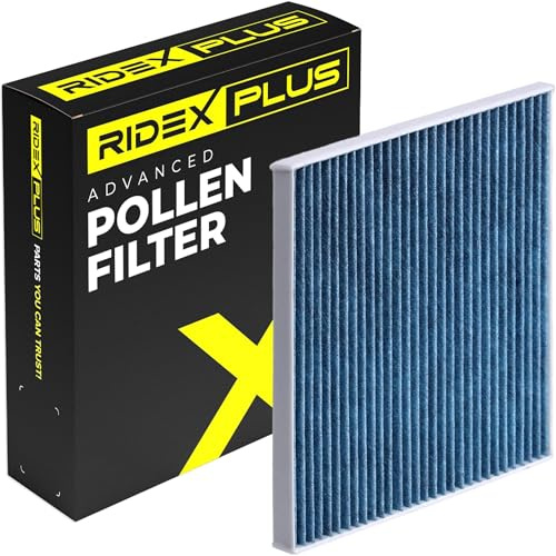 RIDEX PLUS 424I0497P Innenraumfilter Pollenfilter Aktivkohlefilter Höhe: 22 Breite: 268 Länge: 222 Kompatibel mit OPEL Corsa D Schrägheck S07 Corsa E Schrägheck X15 Adam M13, FIAT GRANDE PUNTO 199