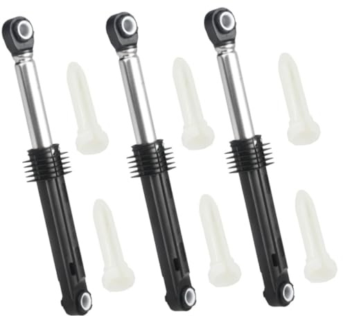 Toolopimal 3 Stück 383EER3001G 4901ER2003A Unterlegscheiben-Stoßdämpfer mit Befestigungsstiften für LG Waschmaschine, Ersatzteil # 383EER3001F, 383EER3001H, 383EER3001J