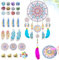 Geschenk Mädchen 5 6 7 8 9 Jahre: Bastelset Kinder ab 5 6 7 8 Jahre Diamond Painting Traumfänger Spielzeug ab 4-12 Jahre Junge Mädchen Geschenkideen Sonnenfänger Basteln Fenster Kinderzimmer Deko