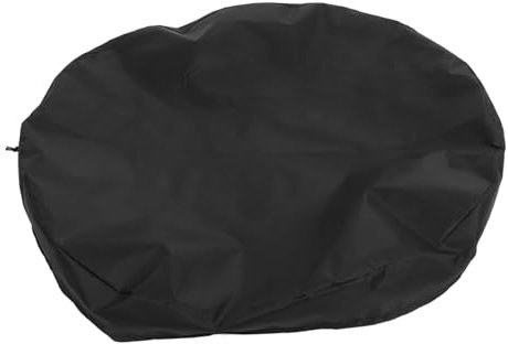 YARNOW Cubierta para Fogata De Funda para Parrilla Funda Redonda para Mesa De Fogata para Proteger Muebles De Exterior Jardines o Patios Accesorio para