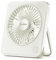 ivoler USB Desk Fan Mini Portable, Small Quiet Cooling Fan with 3 Speeds (No Battery, USB Powered Only) for Bedroom, Table, PC, Home, Office or Travel - White