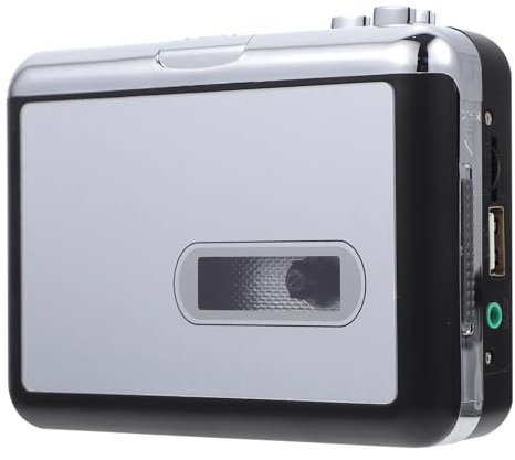 KONTONTY Reproductor De Convertidor De Casete para Escuchar Música Cualquier Lugar Compatible Tarjetas para Coleccionistas De Música