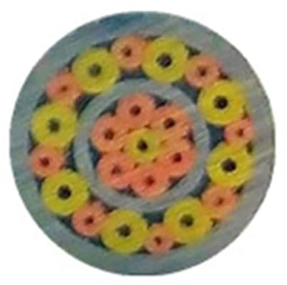 Mosaici Pin Rivetti, Rivetti a mosaico in lega di rame for manici di coltelli 6 mm x 90 mm