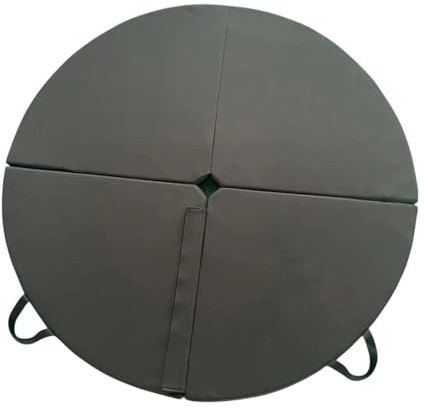 Colchoneta de Seguridad para Pole Dance Colchoneta protectora portátil for pole dance, plegable, for el hogar(Black)