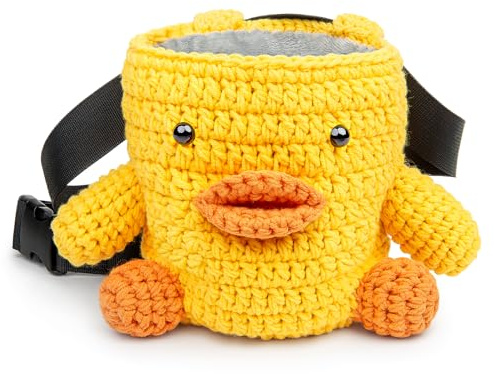 Kletterkreidebeutel perfekt für Kinder Hochwertiger Kreidebeutel zum Klettern Bouldern Gewichtheben Verstellbarer Hüftgurt Niedlicher Tier-Kreidebeutel für Bergfreunde Kreidetasche