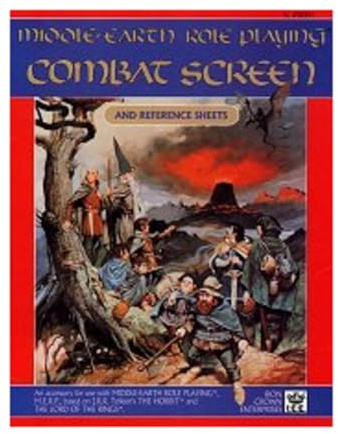 Combat Screen and Reference Sheets (MERP/Middle Earth Role Playing)