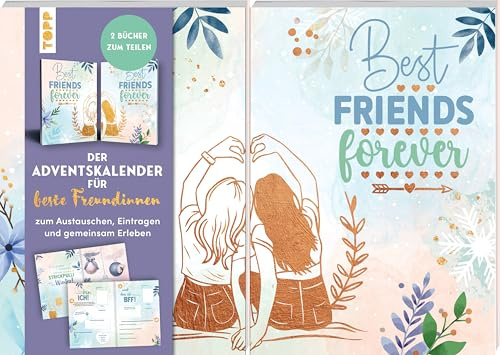 Adventskalender für Beste Freundinnen: zum Austauschen, Eintragen und gemeinsam Erleben