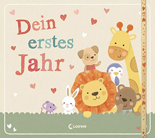 Dein erstes Jahr: Babyalbum, Eintragbuch, Erinnerungsbuch, Geschenkbuch
