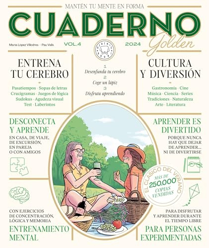 Cuaderno Golden vol. 4 - Mantén tu mente en forma: Para personas experimentadas (Cuaderno Golden Blackie Books)