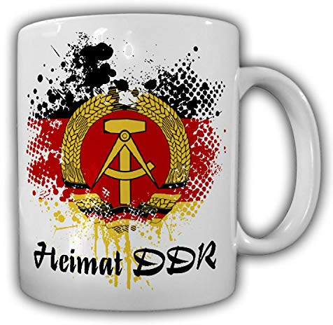 Tasse Heimat DDR Deutsche Demokratische Republik Ost-Berlin GDR Fahne #25386