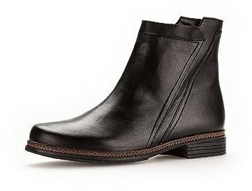 Gabor Femme Bottines | Dame Bottines | Semelle intérieure Amovible | Bottes d'hiver | Demi-Bottes | Bottines | Noir (Schwarz) / 07 | 40 EU - 6.5 UK