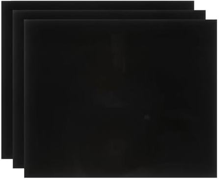 sourcing map Schweißlinsen, 8,9 x 11 cm, 12 Ersatz-Schweißlinsen, Glas, schwarz, verdunkelnde Filterplatten für Schweißhelm, Schwarz, 3 Stück